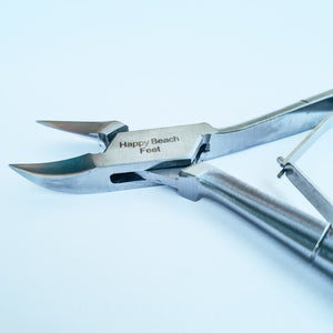 Nail Clippers / Nippers / Cutters - Curved Blade - Smooth Handle - 15cm