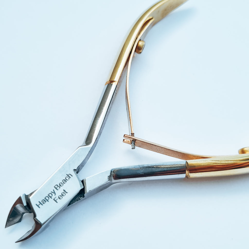 Cuticle Nippers - Gold Plated - 10cm