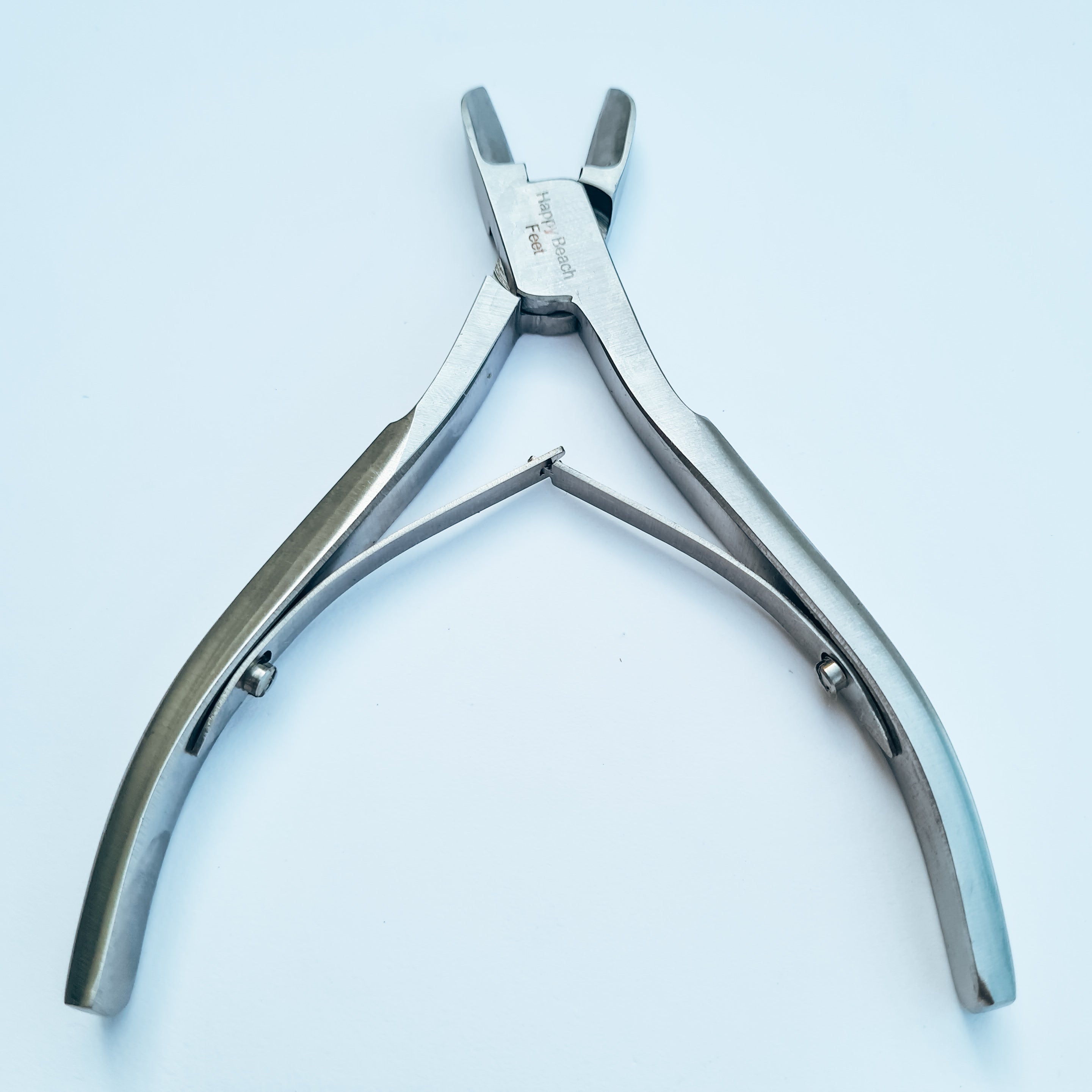 Nail Clippers / Nippers / Cutters - Curved Blade - Square Handle - 14cm