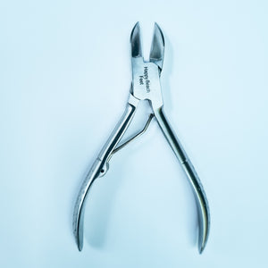 Nail Clippers / Nippers / Cutters - Curved Blade - Peanut Handle - 12cm